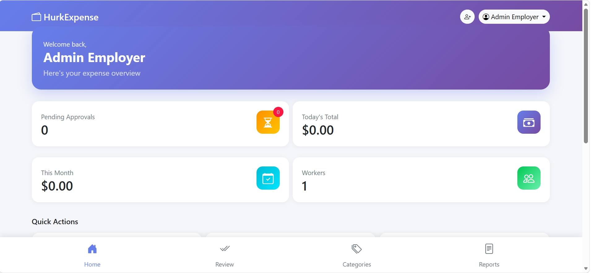 Expense tracker